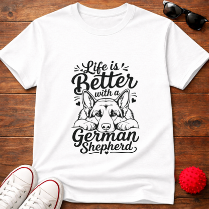 Life's Better GSD Tee