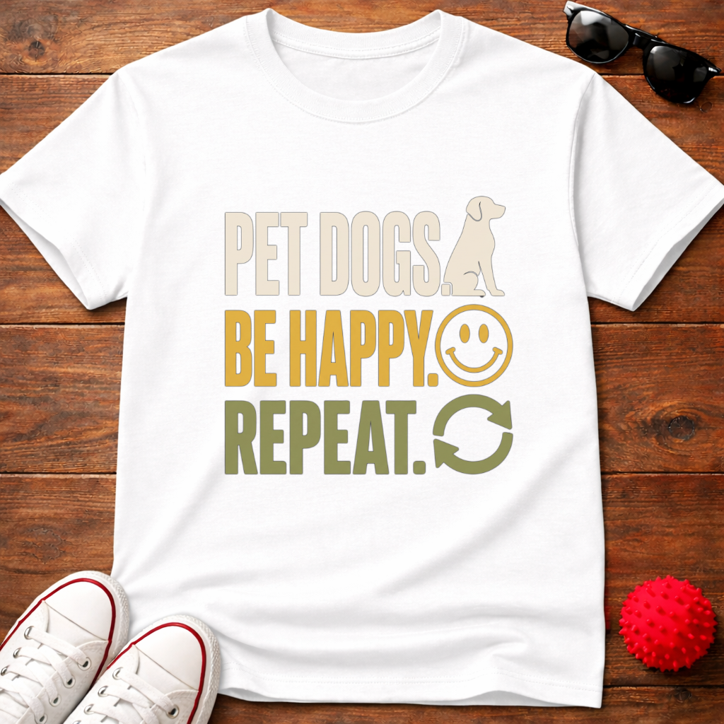 Pet Happy Repeat Tee