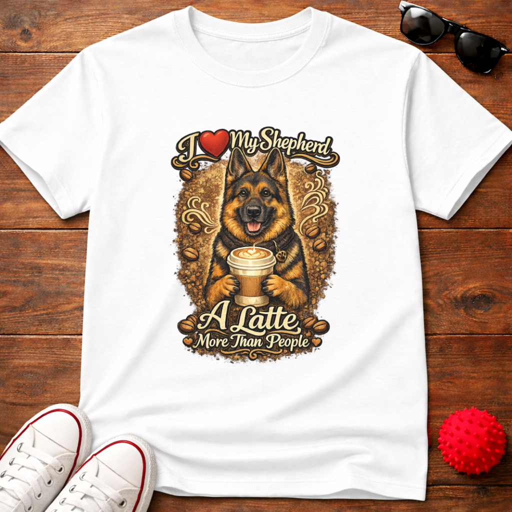 GSD Latte Tee