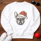 Frenchie Santa Sweatshirt