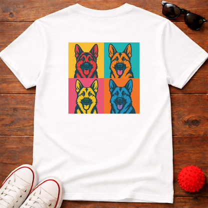 Pop Art German Shepherd Tee